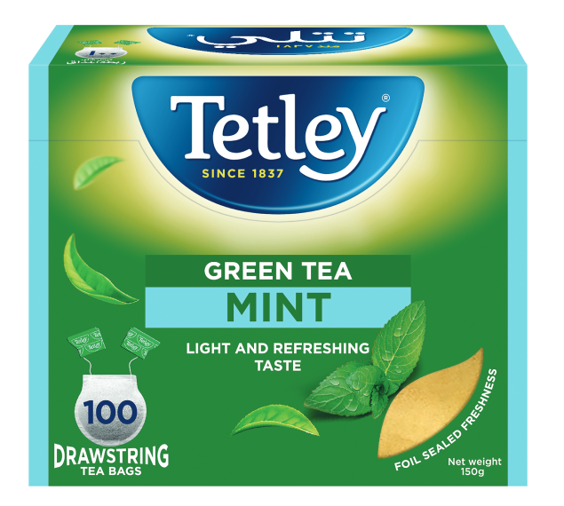 Mint Green Tea Tetley Middle East